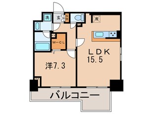 月島リバーサイドハイツの物件間取画像